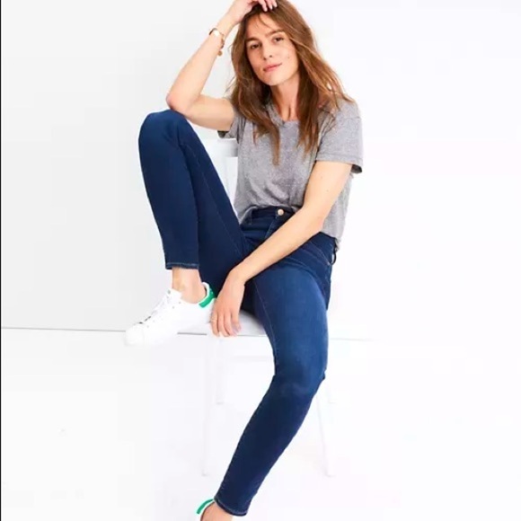 MADEWELL 10" High-Rise Skinny Skinny Jeans - Picture 1 of 12